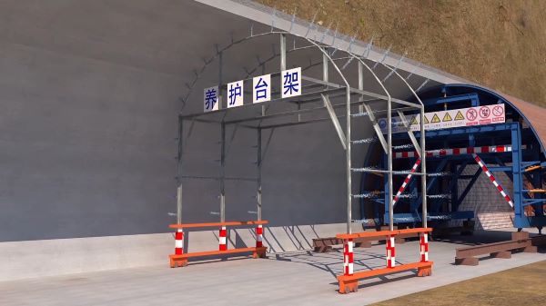 波阳县隧道施工动画制作公司 - 隧道施工工艺和施工方法 - 隧道施工汇报动画视频 - bim 工程施工动画